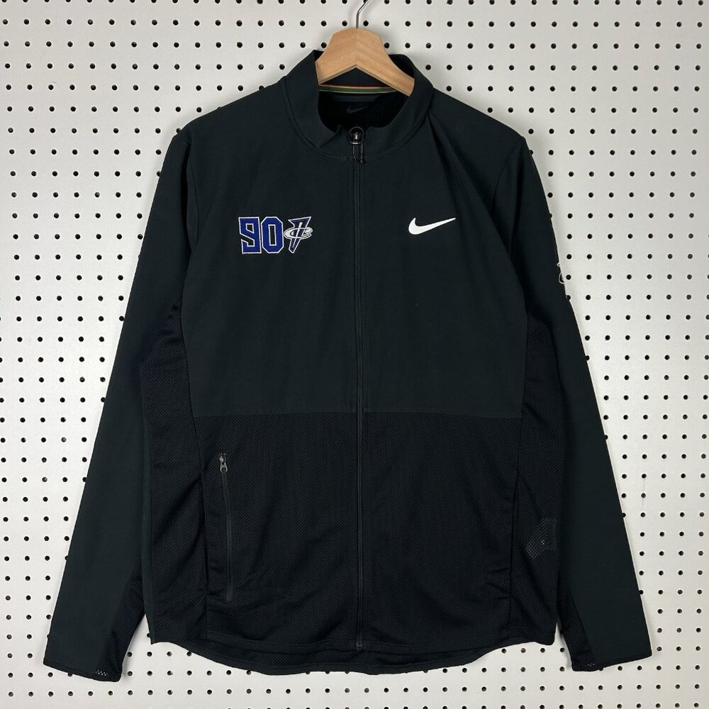 Nike 1 Cent Memphis Tigers Medium Jacket 901 Basketball Black Zip Penny Hardaway